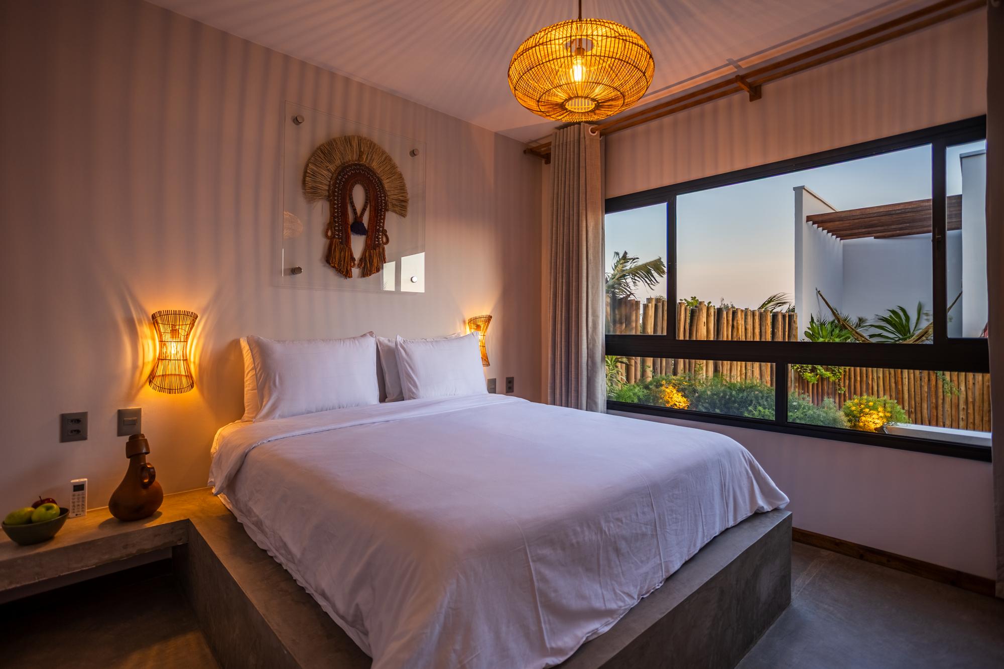 Suite 3, vue piscine